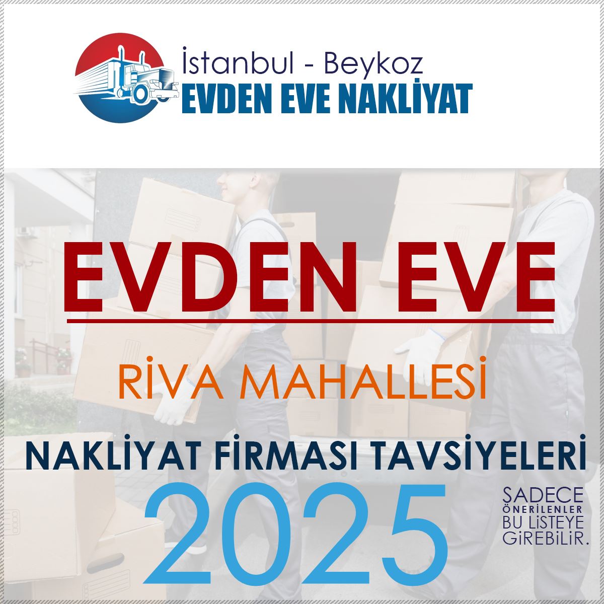 Riva Evden Eve Nakliyat Firmaları
